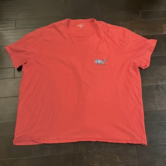 Not for sale Vineyard Vines coral Tshirt 5X - Picture 1 of 9